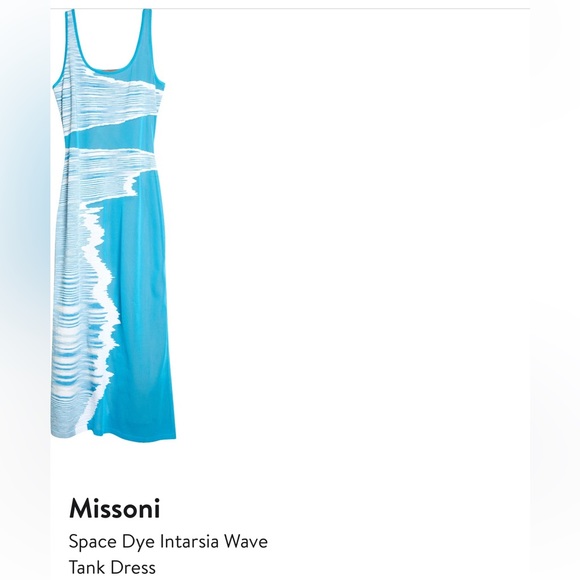 Missoni Space Dye Intarsia Wave Tank Dress - Picture 4 of 4